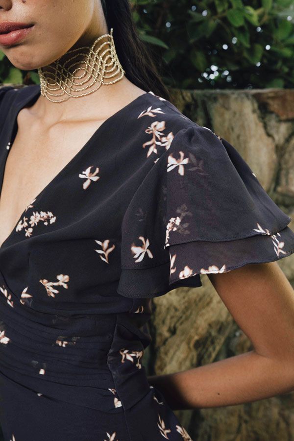 Vestido Allegra Cafe