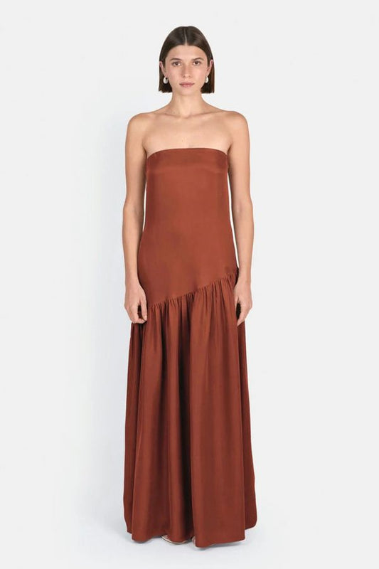 Vestido Sita Largo Caldera
