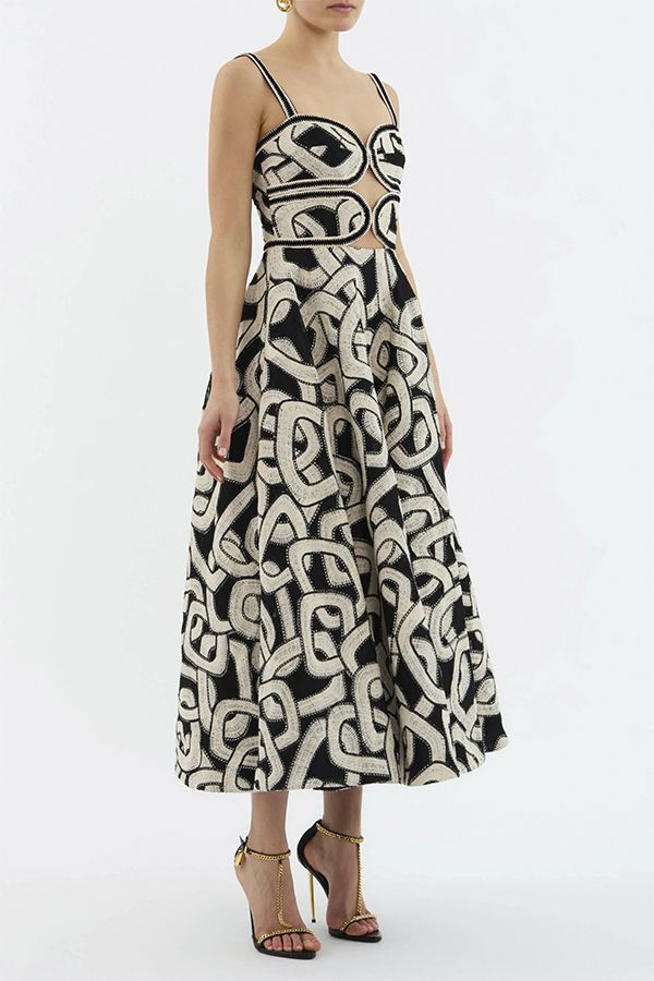 Vestido Catena Midi Tirantes Multicolor