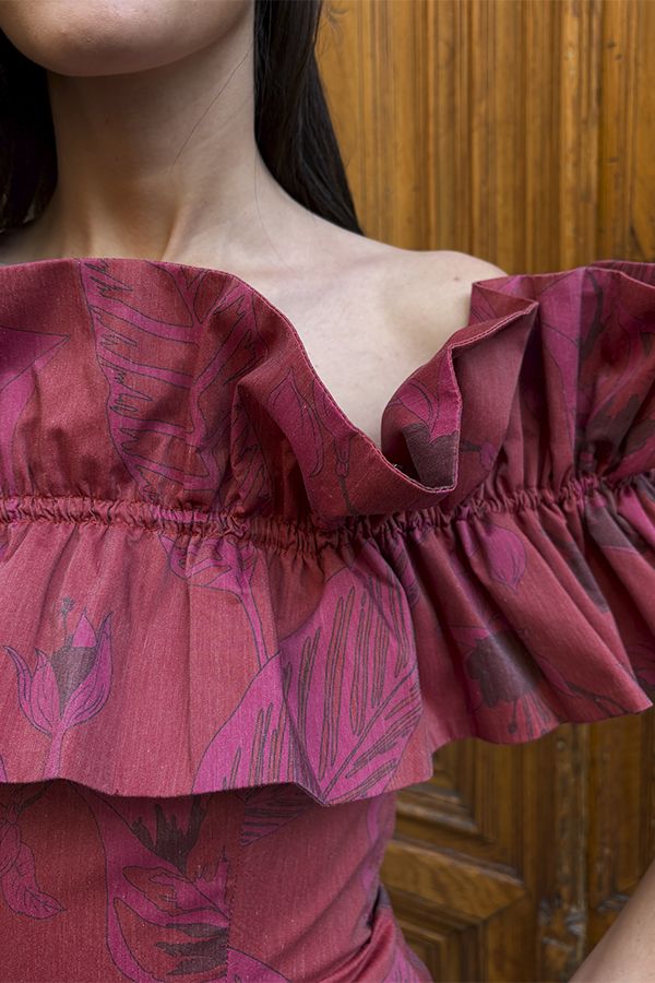 Vestido Sur Rojo