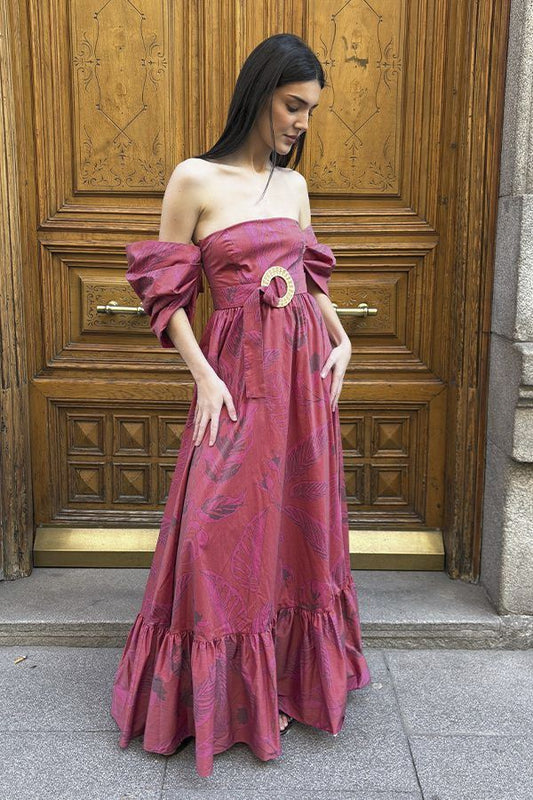 Vestido Sabana Estampado de Flores