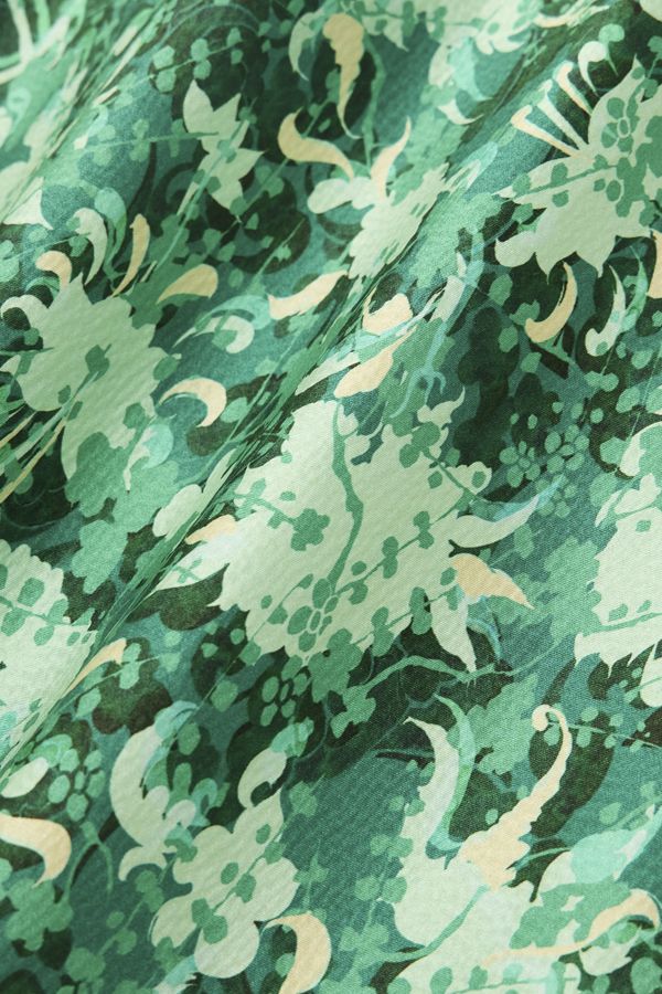 Vestido Michelle de Seda Verde Menta