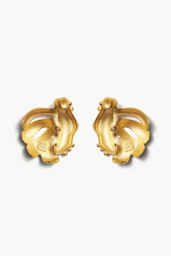 Pendientes Una Oro