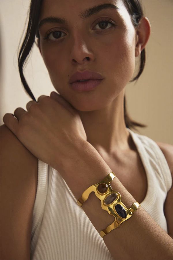 Brazalete Guayaba Oro