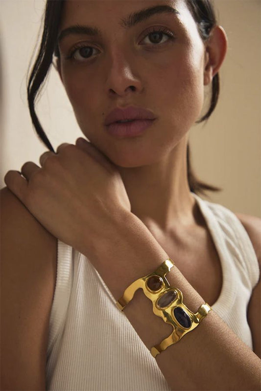 Brazalete Guayaba Oro