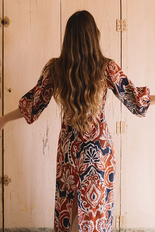 Vestido Damiana Midi Estampado