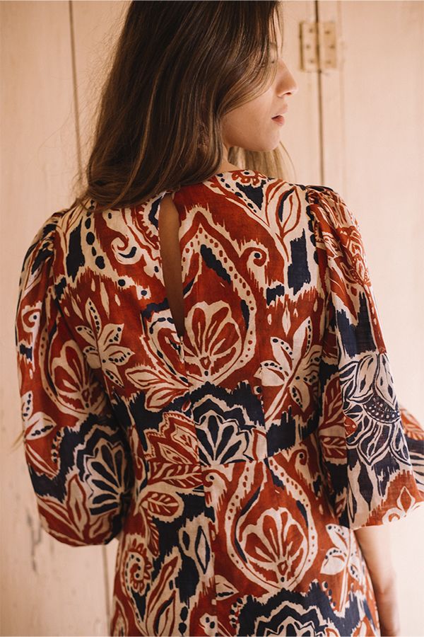 Vestido Damiana Midi Estampado