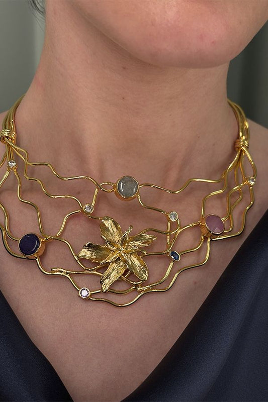 Choker Flor