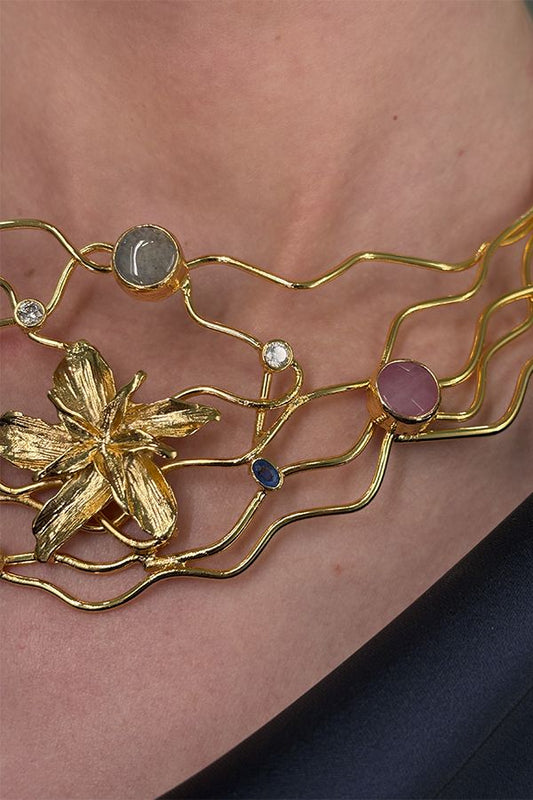 Choker Flor