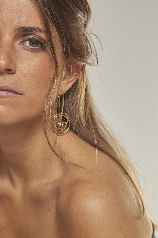 Pendientes Saturno