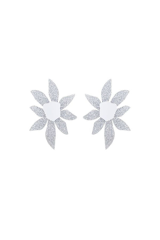 Pendientes Papiroga Shine Plata #2