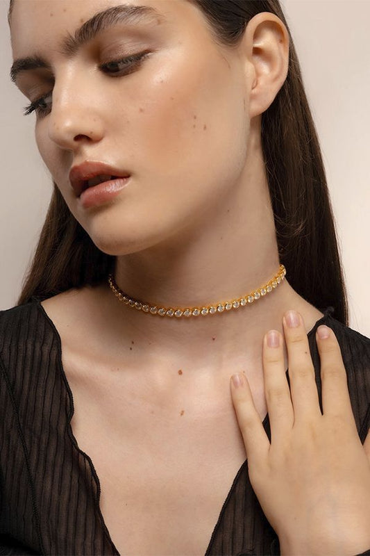 Collar Riviere Oro