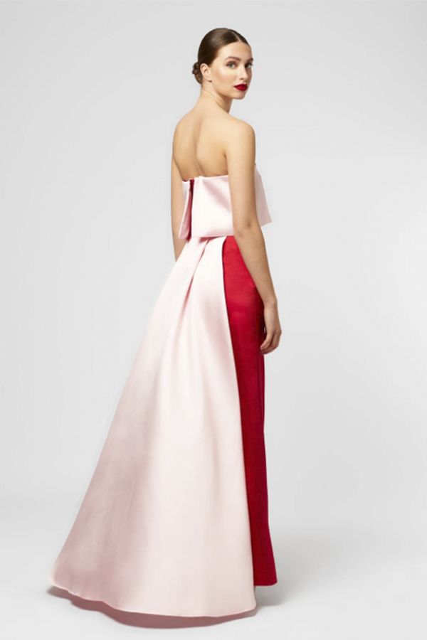 Vestido Margherita Largo Rojo