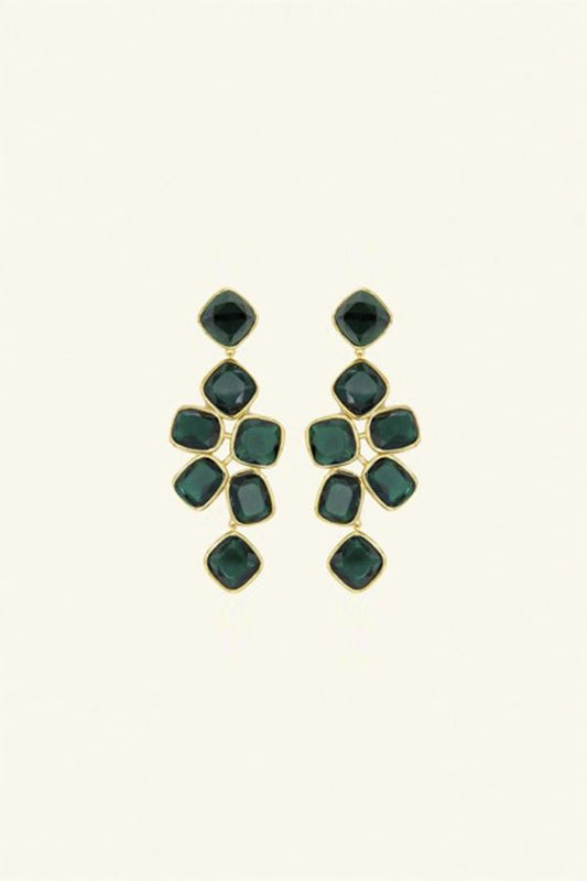Pendientes Hydra con Esmeralda