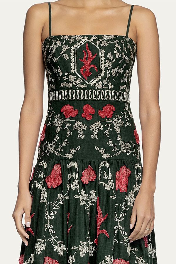 Vestido Lima Encaje Multicolor