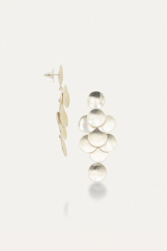 Pendientes Alia Plateados