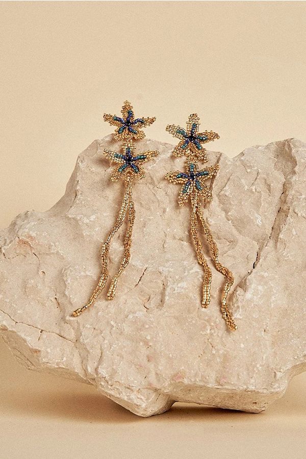 Pendientes Celeste