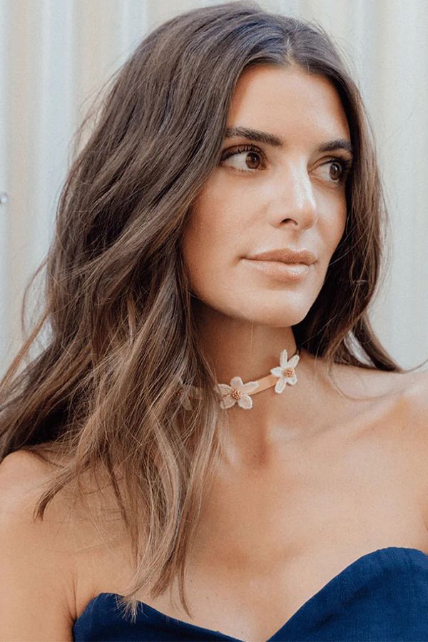 Collar Choker Aleluya Blanco