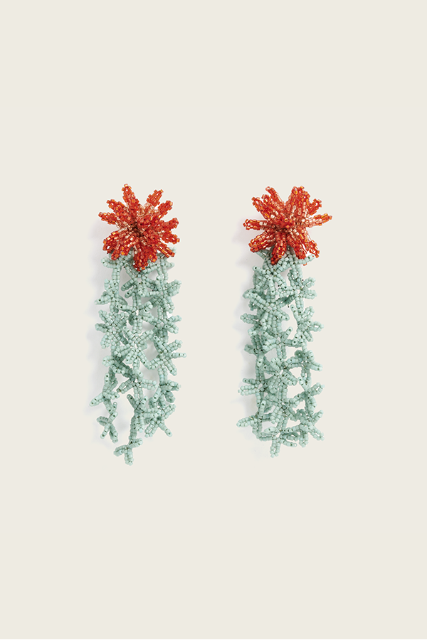 Pendientes Erizo de Fuego