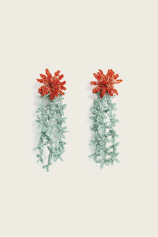 Pendientes Erizo de Fuego