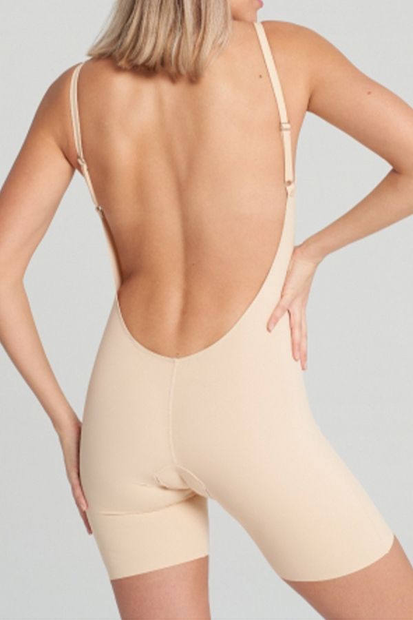 Body Moldeador Espalda Abierta Nude