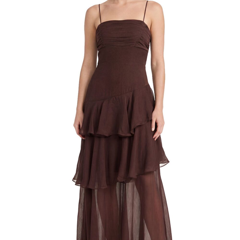 Vestido Colleen Marron Chocolate