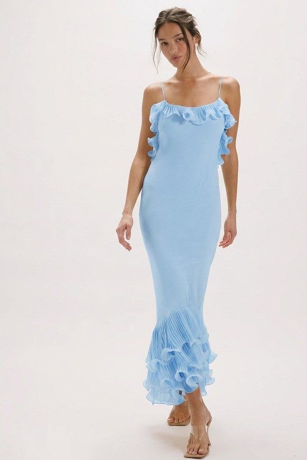 Vestido Delina Baby Blue