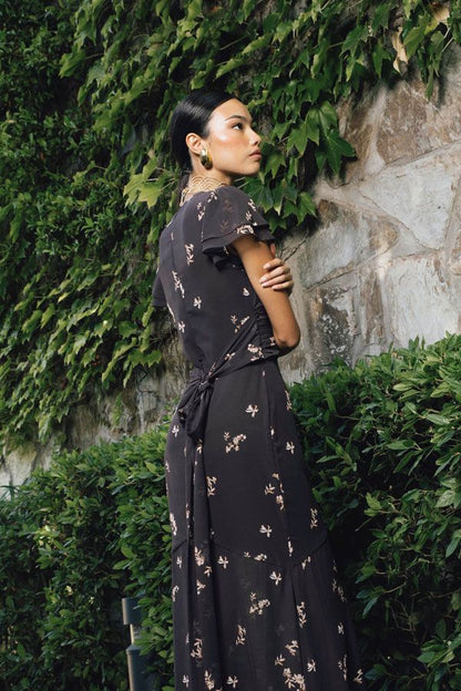 Vestido Allegra Cafe