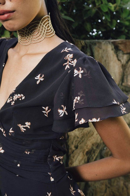 Vestido Allegra Cafe