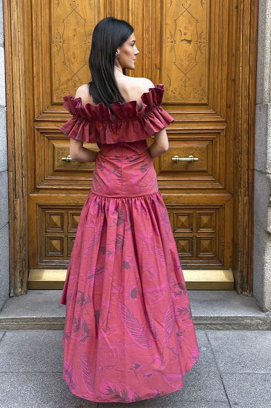 Vestido Sur Rojo