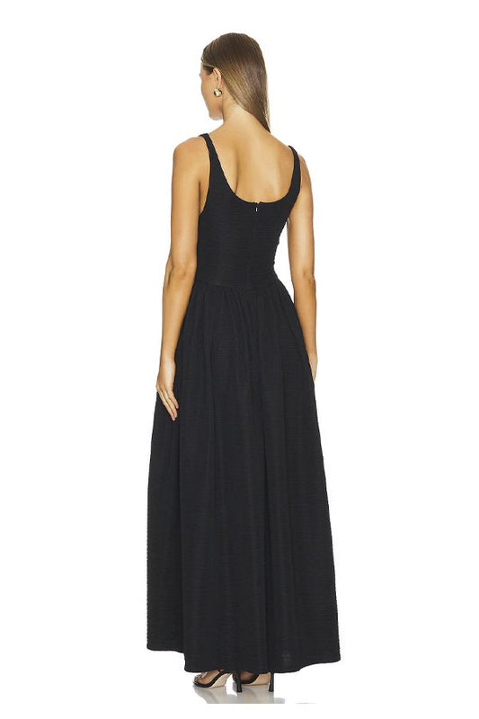 Vestido Isadora Largo Negro