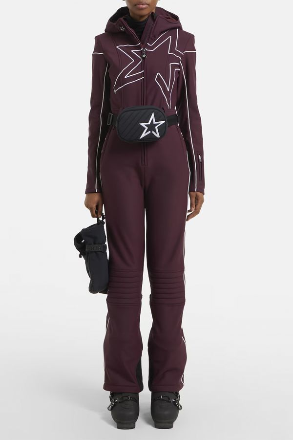 Traje de Esquí Star Burgundy