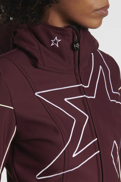 Traje de Esquí Star Burgundy