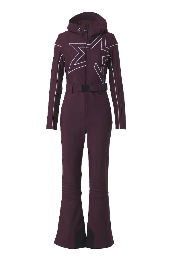 Traje de Esquí Star Burgundy