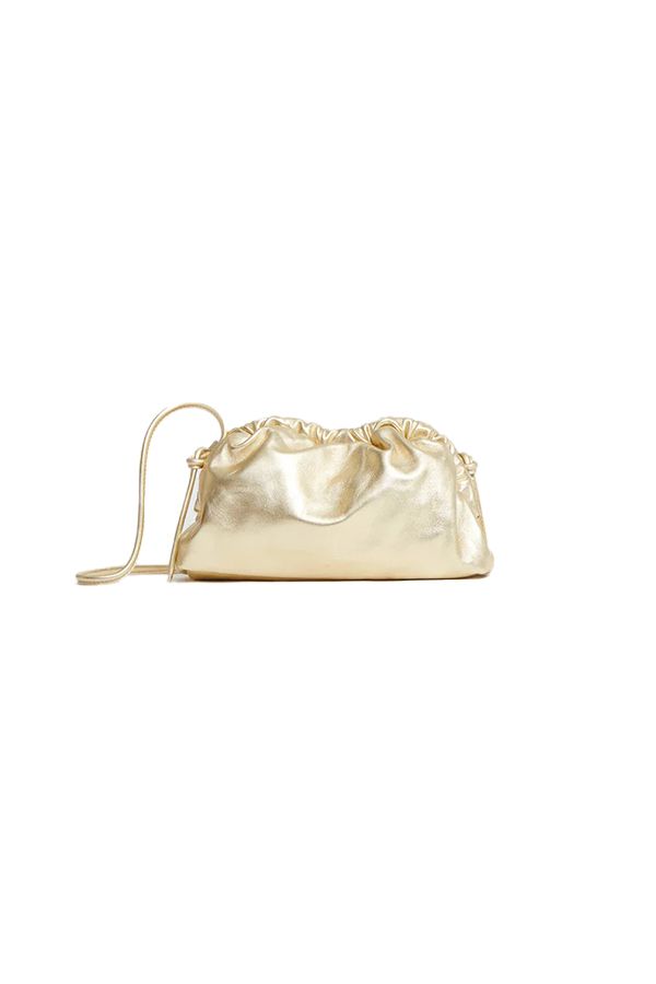 Bolso Clutch Mini Nube Oro
