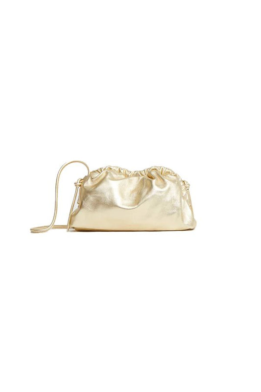 Bolso Clutch Mini Nube Oro