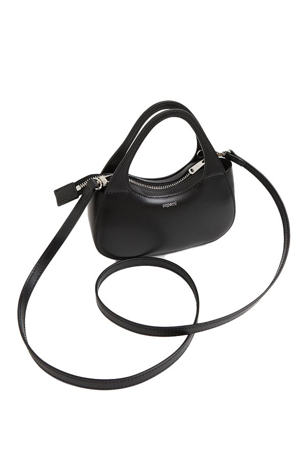 Bolso Micro Baguette Triangular Negro