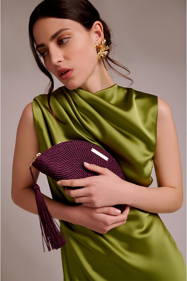 Bolso Carmen Berenjena