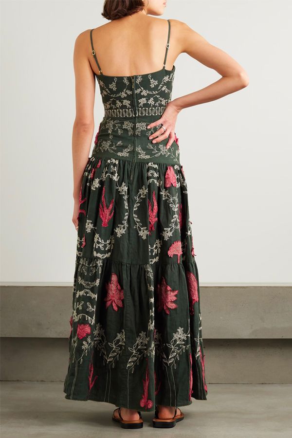 Vestido Lima Encaje Multicolor