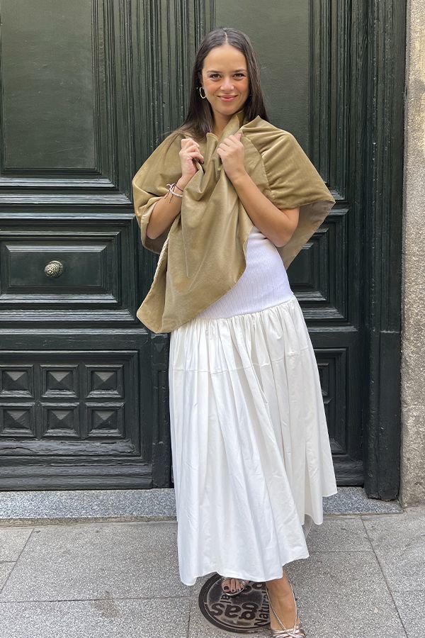 Capa Poncho Terciopelo