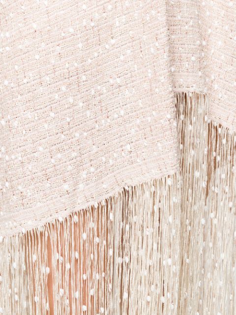 Vestido Midi Cortese con Flecos