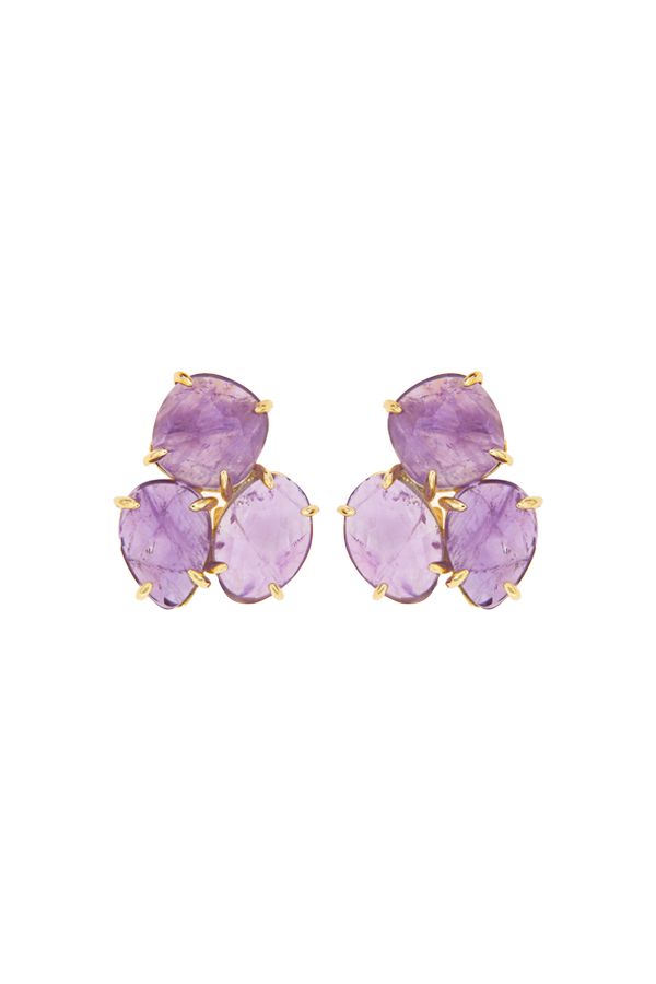 Pendientes Kraz con Amatista