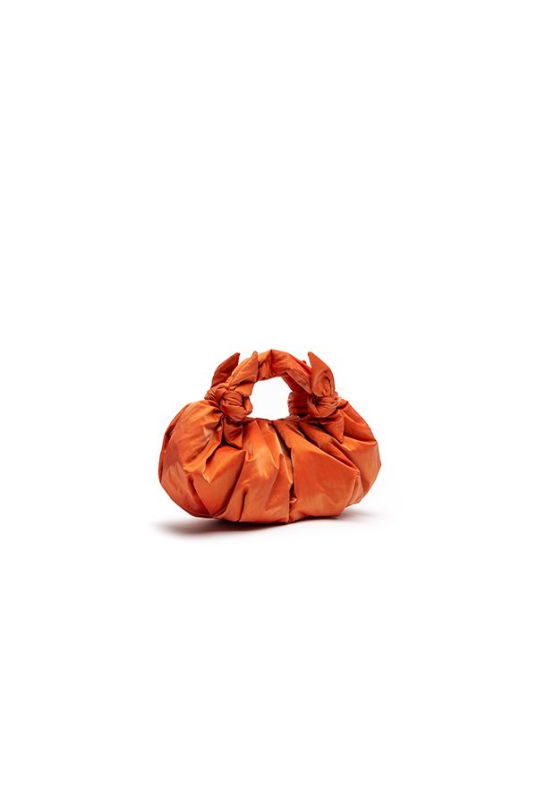 Bolso Bernatta Mini Vinilo Naranja