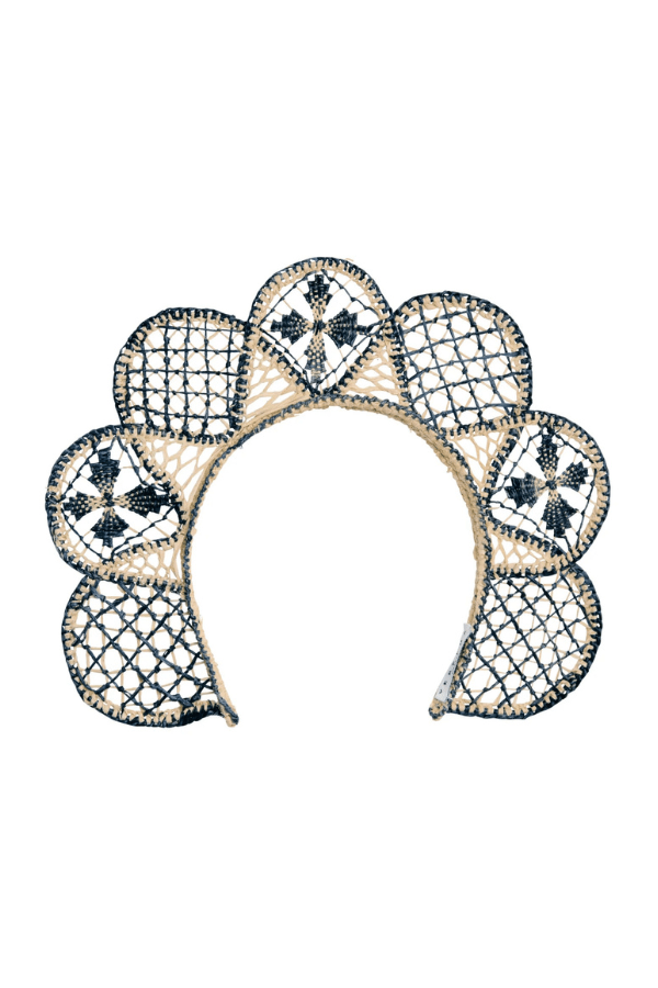 Corona Verbena Polaris Negro