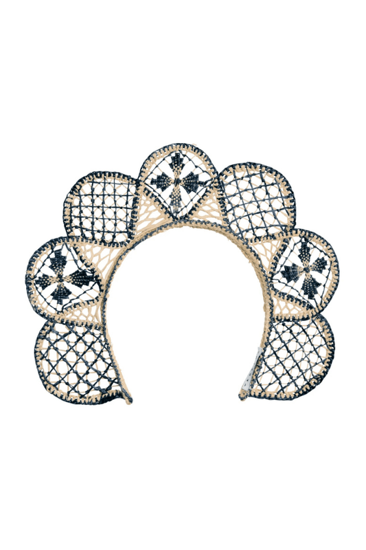 Corona Verbena Polaris Negro