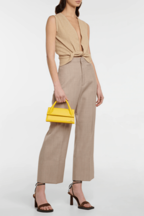 Bolso Le Chiquito Alargado Amarillo