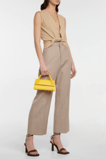 Bolso Le Chiquito Alargado Amarillo