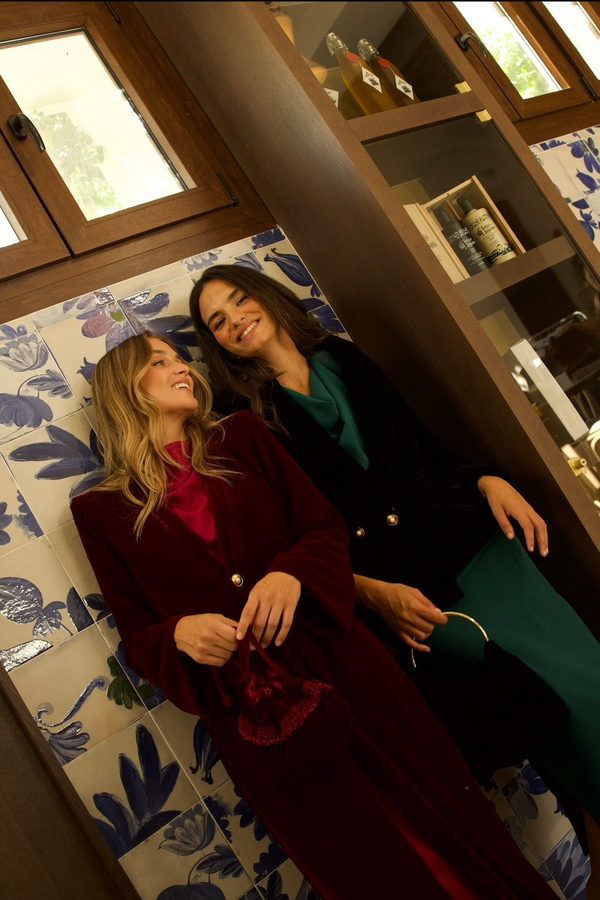 Kimono Terciopelo Burdeos