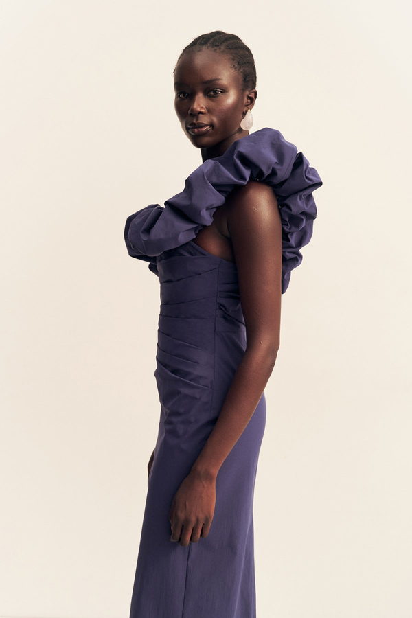 Vestido Campbell Azul