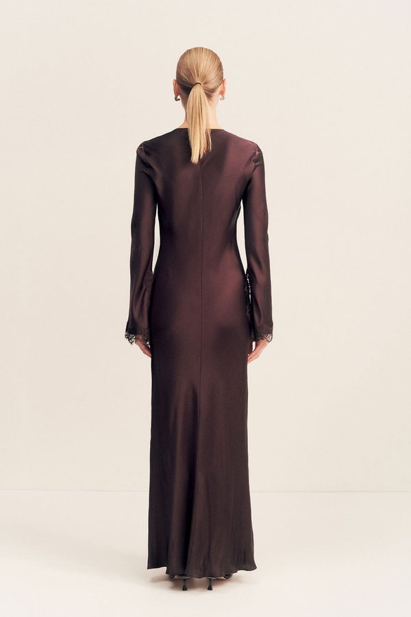 Vestido Allegra Encaje Manga Larga